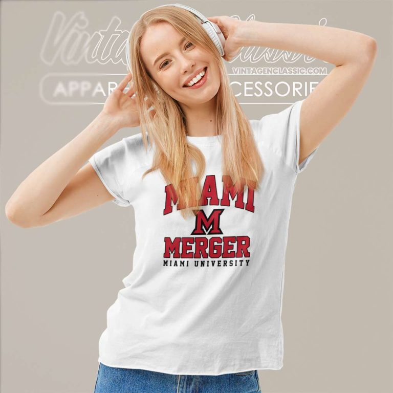 Miami Mergers Miami University Women TShirt Miami Mergers Miami University Women TShirt