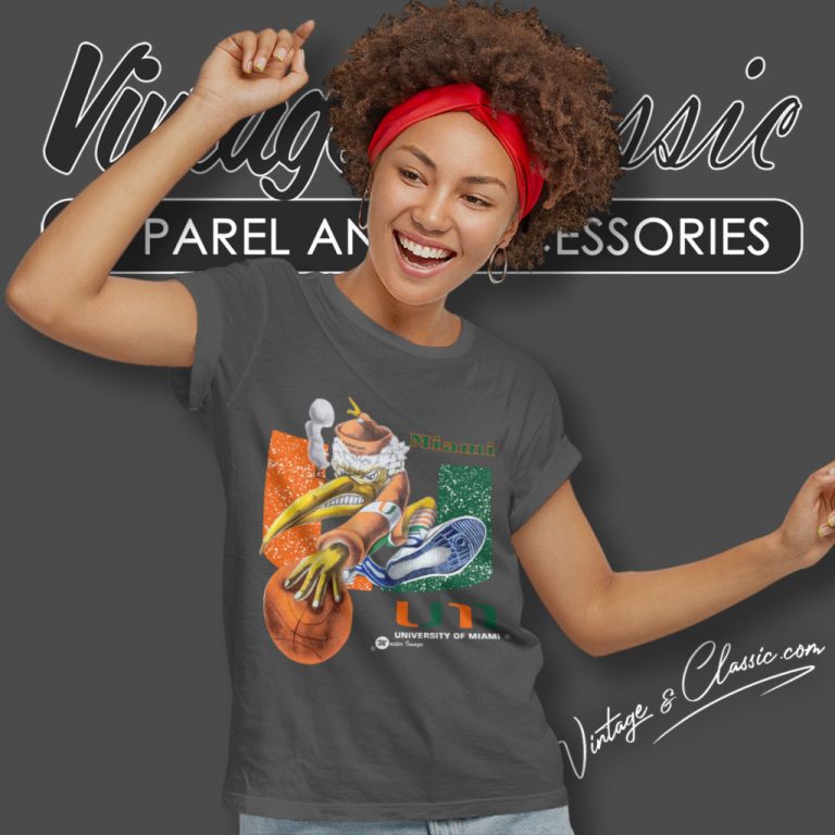 Miami Shirt American Football Basketball Team University Of Miami Merch Women T Shirt Miami Shirt American Football Basketball Team University Of Miami Merch Women T Shirt