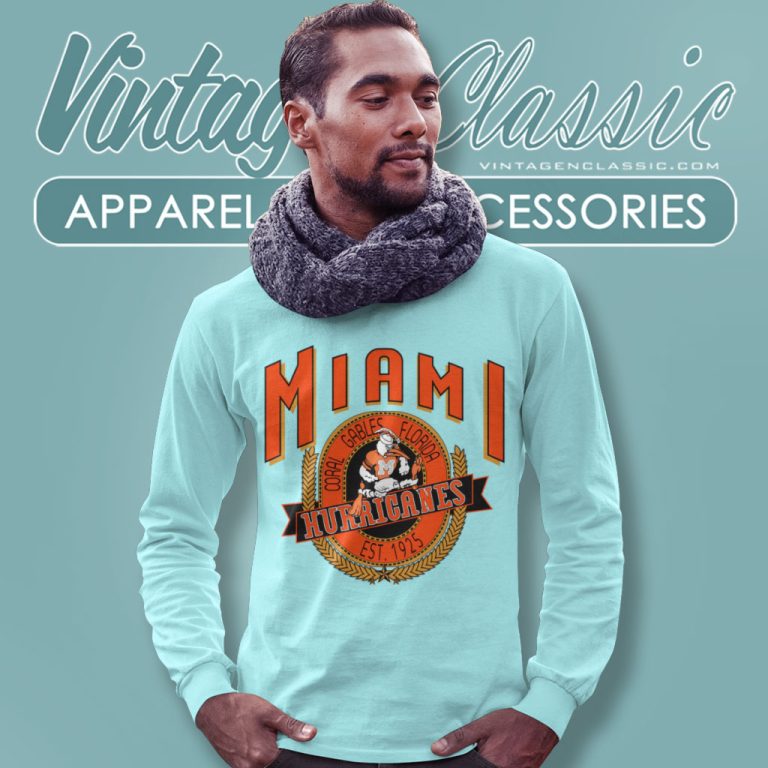 Miami University Hurricanes College Long Sleeve Tee Miami University Hurricanes College Long Sleeve Tee