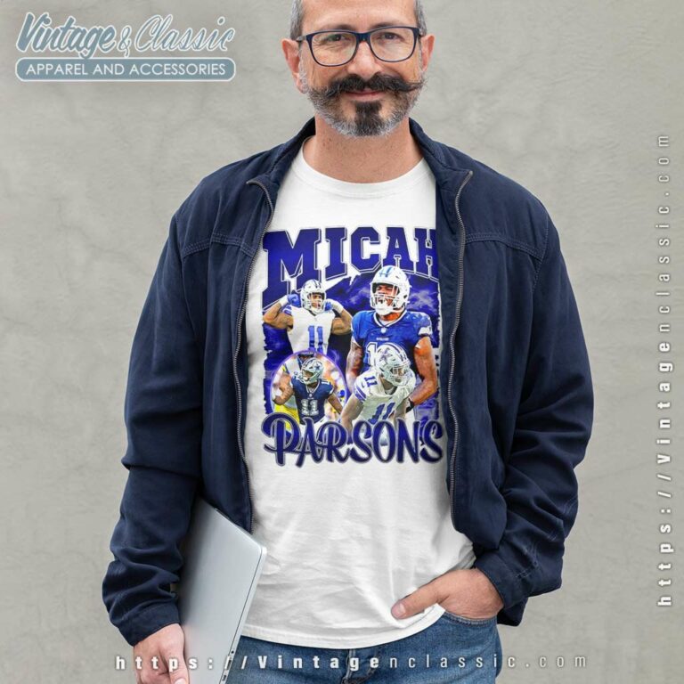 Micah Parsons Dallas Cowboys Football Long Sleeve Tee Micah Parsons Dallas Cowboys Football Long Sleeve Tee