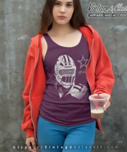 Micah Parsons Shirt Dallas Cowboys Player Signature Tank Top Racerback