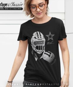 Micah Parsons Shirt Dallas Cowboys Player Signature Women TShirt