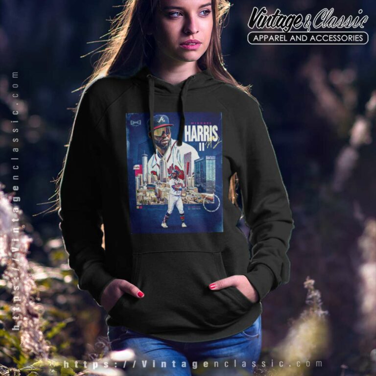 Michael Harris Ii Atlanta Braves Hoodie Michael Harris Ii Atlanta Braves Hoodie