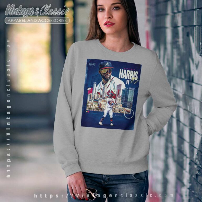 Michael Harris Ii Atlanta Braves Sweatshirt Michael Harris Ii Atlanta Braves Sweatshirt
