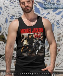 Michael Jackson Bad Photo Tank Top Racerback