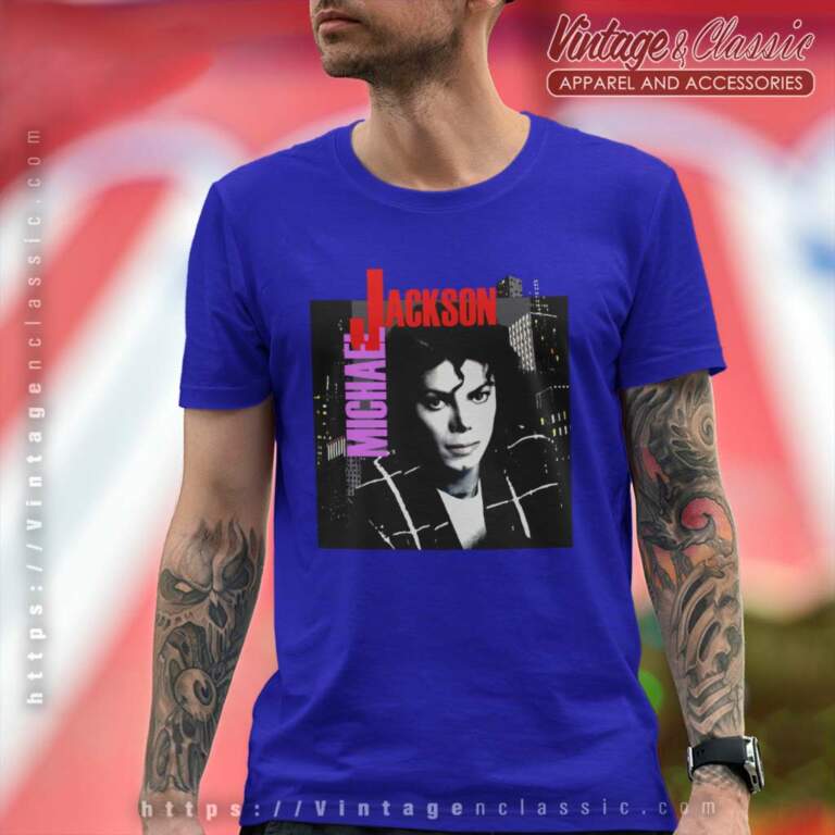 Michael Jackson Bad Tour 1988 T Shirt Michael Jackson Bad Tour 1988 T Shirt
