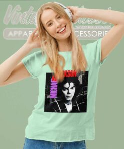 Michael Jackson Bad Tour 1988 Women TShirt