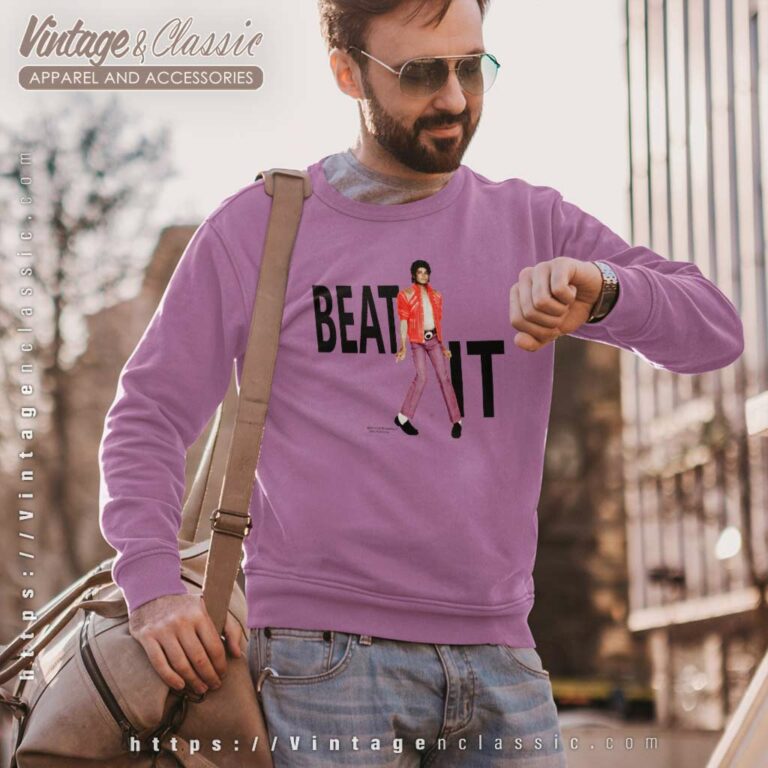 Michael Jackson Beat It Sweatshirt Michael Jackson Beat It Sweatshirt