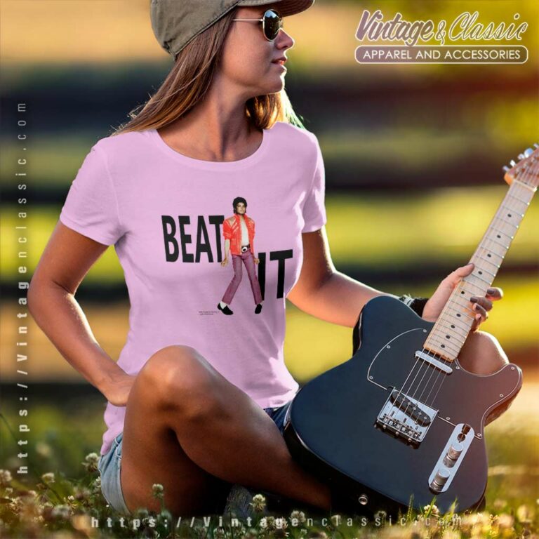 Michael Jackson Beat It Women TShirt Michael Jackson Beat It Women TShirt