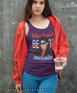 Michael Jackson Best 90s Tank Top Racerback