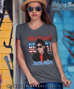 Michael Jackson Best 90s V Neck TShirt