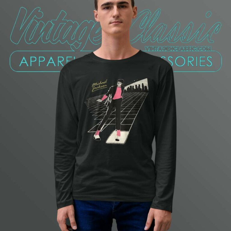 Michael Jackson Billie Jean Long Sleeve Tee Michael Jackson Billie Jean Long Sleeve Tee