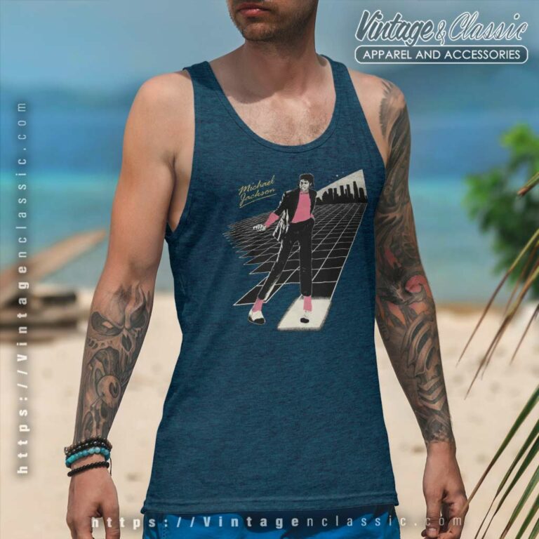 Michael Jackson Billie Jean Tank Top Racerback Michael Jackson Billie Jean Tank Top Racerback