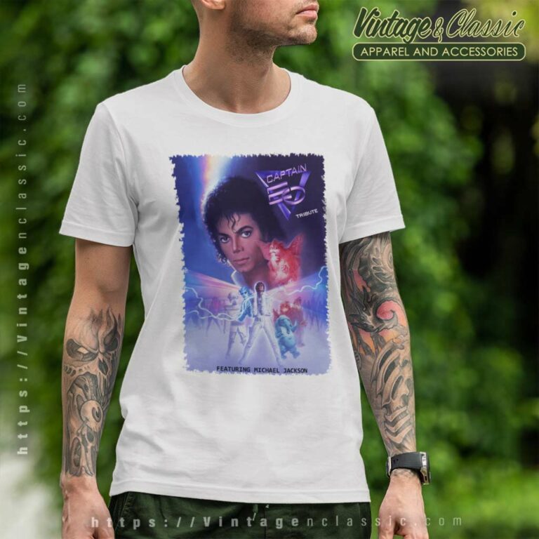 Michael Jackson Captain Eo T Shirt Michael Jackson Captain Eo T Shirt
