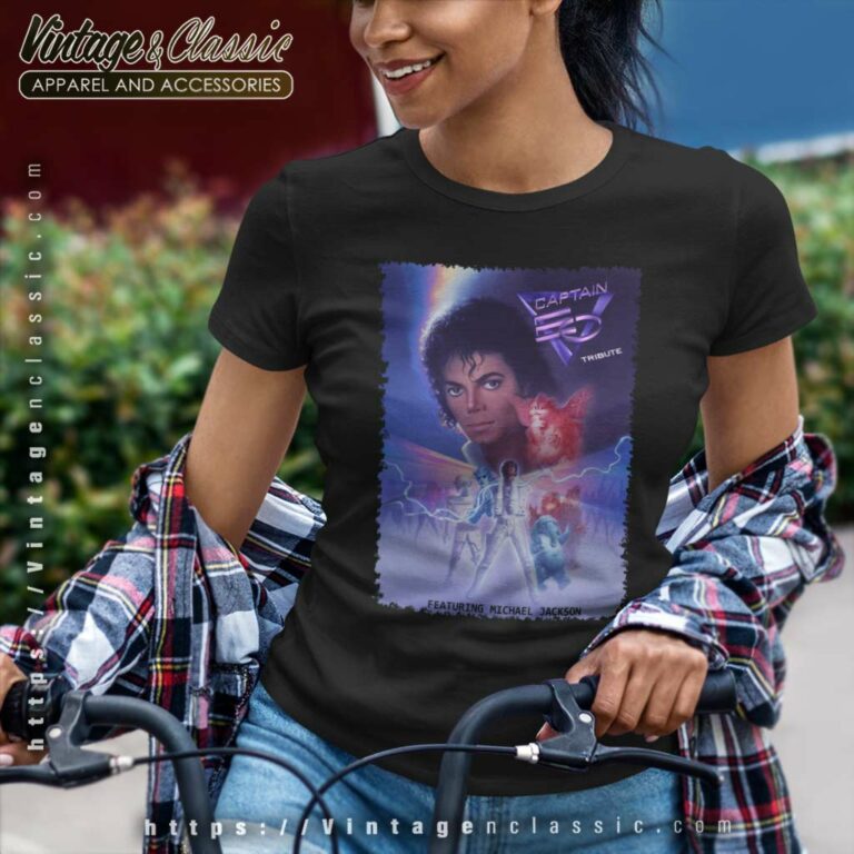 Michael Jackson Captain Eo Women TShirt Michael Jackson Captain Eo Women TShirt