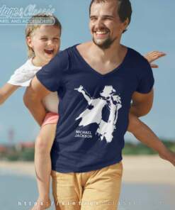 Michael Jackson Diamonds Are Invincible V Neck TShirt