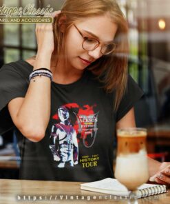 Michael Jackson History Tour Women TShirt