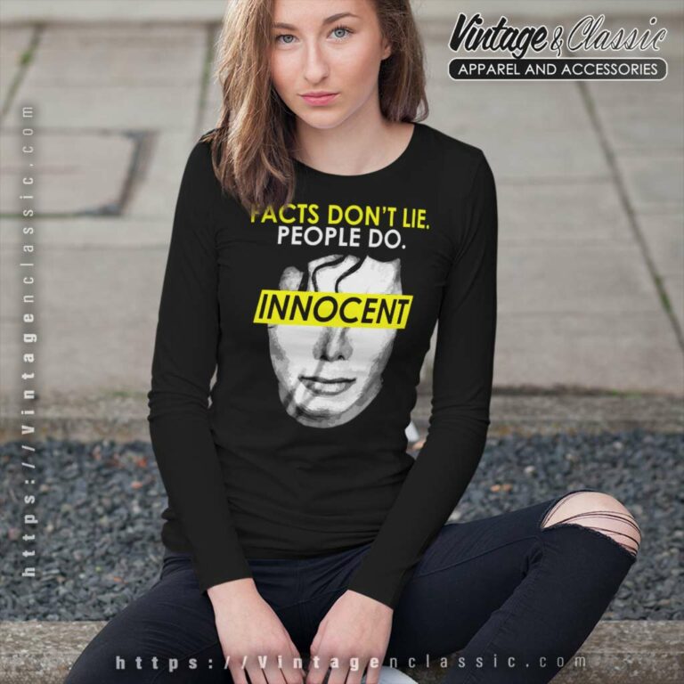 Michael Jackson Innocent Long Sleeve Tee Michael Jackson Innocent Long Sleeve Tee