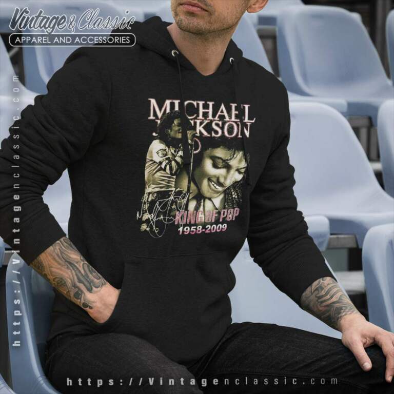 Michael Jackson King Of Pop Hoodie Michael Jackson King Of Pop Hoodie