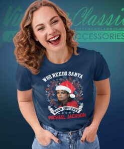 Michael Jackson Merry Christmas Women TShirt