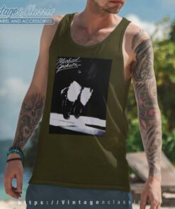 Michael Jackson Moonwalk Tank Top Racerback