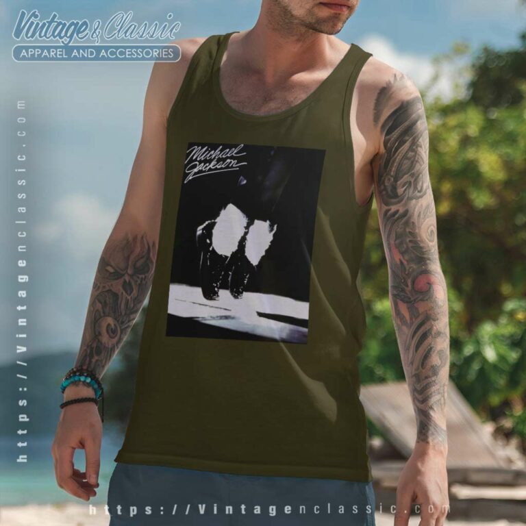 Michael Jackson Moonwalk Tank Top Racerback Michael Jackson Moonwalk Tank Top Racerback