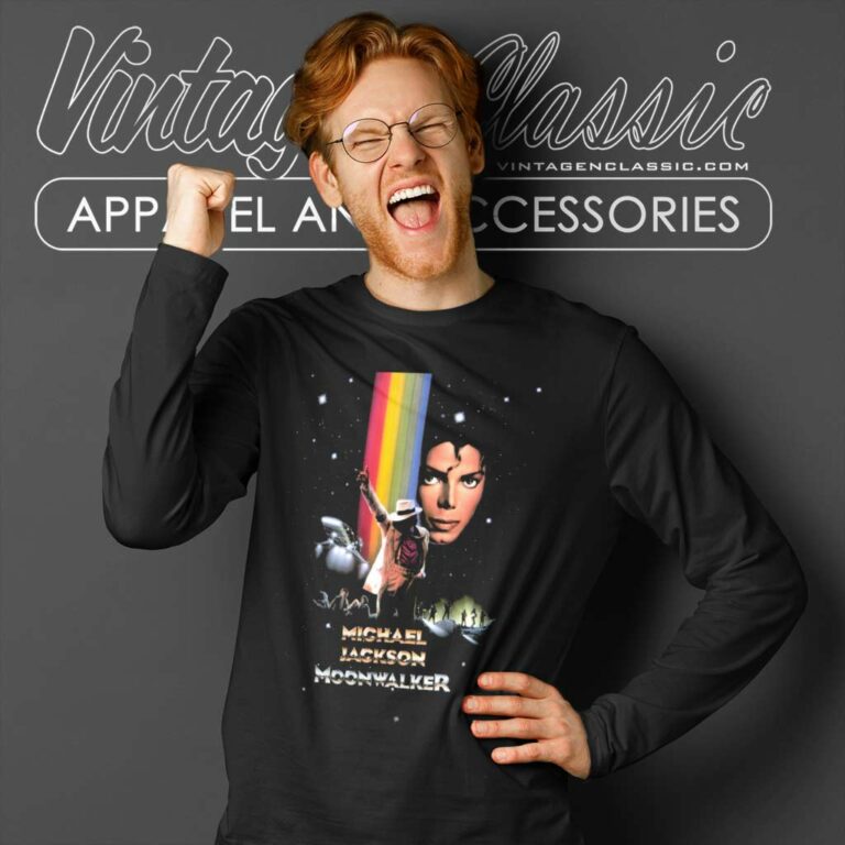 Michael Jackson Moonwalker Long Sleeve Tee Michael Jackson Moonwalker Long Sleeve Tee
