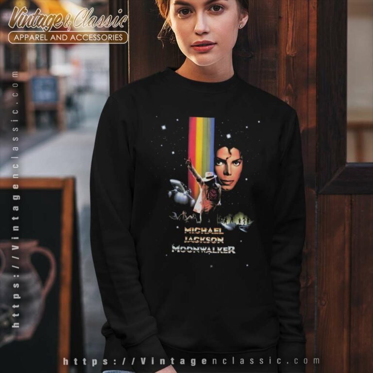 Michael Jackson Moonwalker Sweatshirt Michael Jackson Moonwalker Sweatshirt