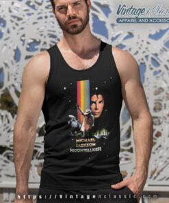 Michael Jackson Moonwalker Tank Top Racerback