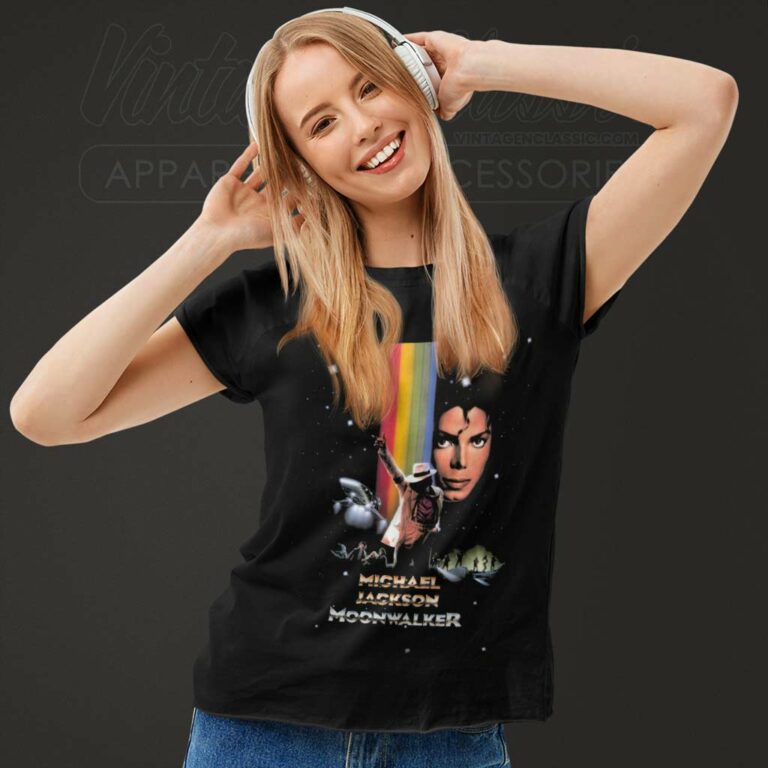 Michael Jackson Moonwalker Women TShirt Michael Jackson Moonwalker Women TShirt