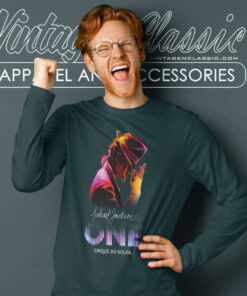 Michael Jackson One Cirque Du Soleil Shirt Long Sleeve Tee