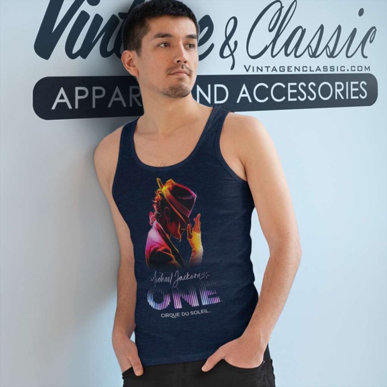 Michael Jackson One Cirque Du Soleil Shirt Tank Top Racerback Michael Jackson One Cirque Du Soleil Shirt Tank Top Racerback