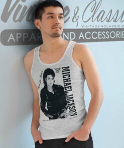 Michael Jackson Rest In Peace Tank Top Racerback