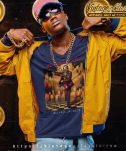 Michael Jackson Shirt Blood On The Dance Floor V Neck TShirt