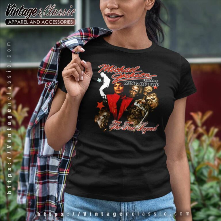 Michael Jackson Shirt King Of Pop The True Legend Women TShirt Michael Jackson Shirt King Of Pop The True Legend Women TShirt