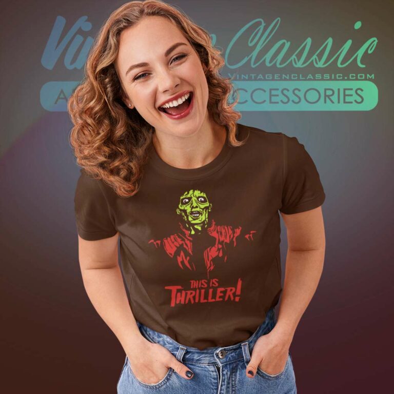 Michael Jackson Shirt This Is It Thriller Women TShirt Michael Jackson Shirt This Is It Thriller Women TShirt