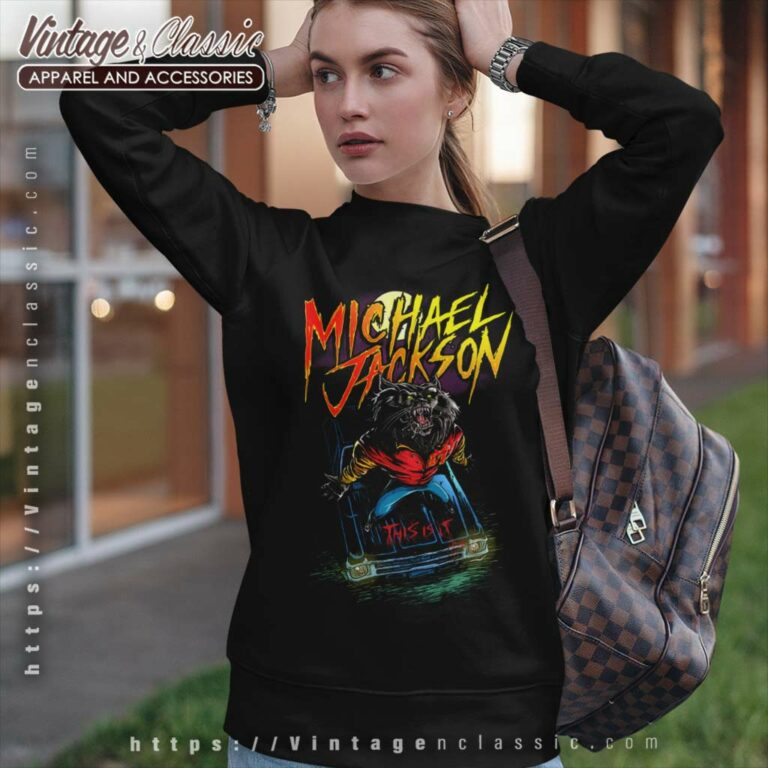Michael Jackson Shirt Werewolf This Is It Sweatshirt Michael Jackson Shirt Werewolf This Is It Sweatshirt