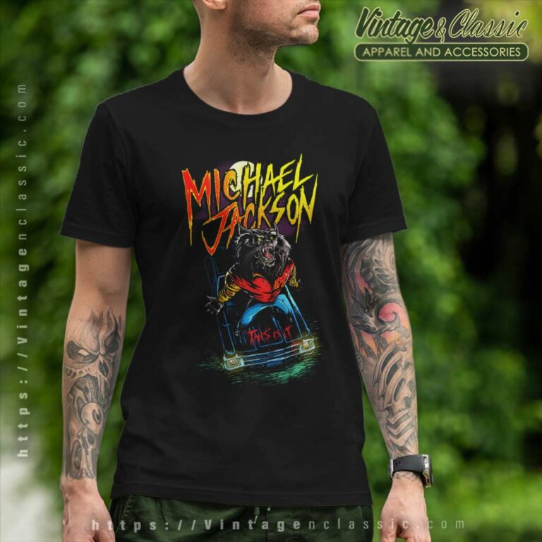 Michael Jackson Shirt Werewolf This Is It T Shirt Michael Jackson Shirt Werewolf This Is It T Shirt
