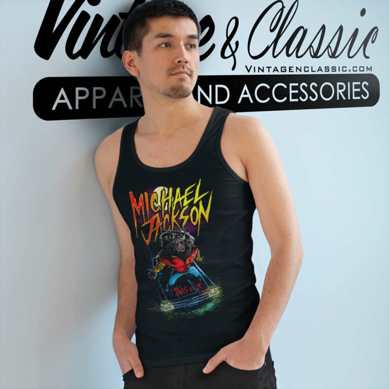 Michael Jackson Shirt Werewolf This Is It Tank Top Racerback Michael Jackson Shirt Werewolf This Is It Tank Top Racerback