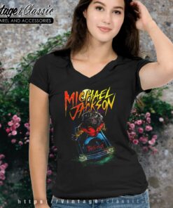 Michael Jackson Shirt Werewolf This Is It V Neck TShirt