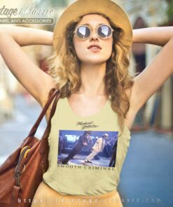 Michael Jackson Smooth Criminal Tank Top Racerback