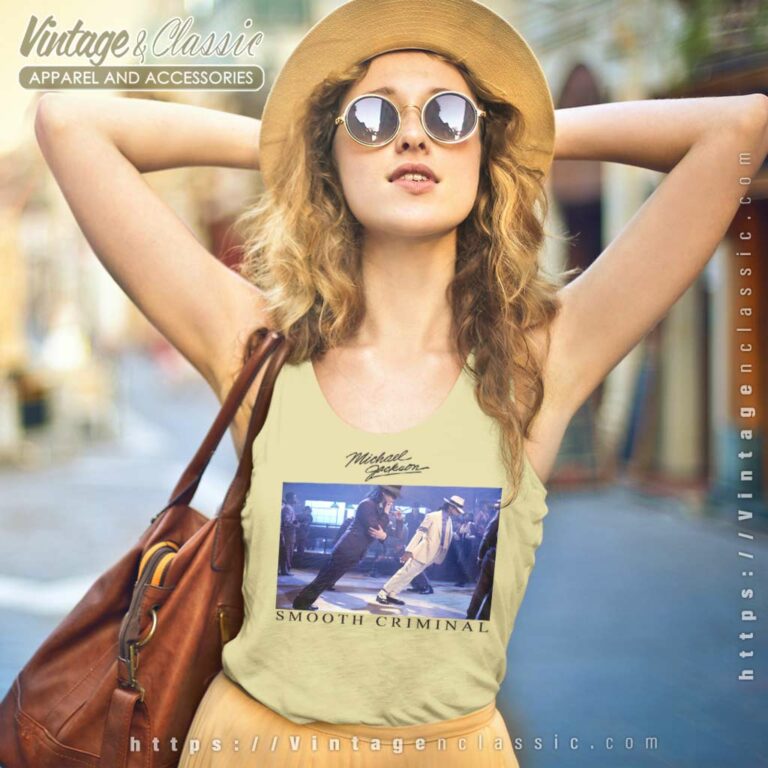 Michael Jackson Smooth Criminal Tank Top Racerback Michael Jackson Smooth Criminal Tank Top Racerback