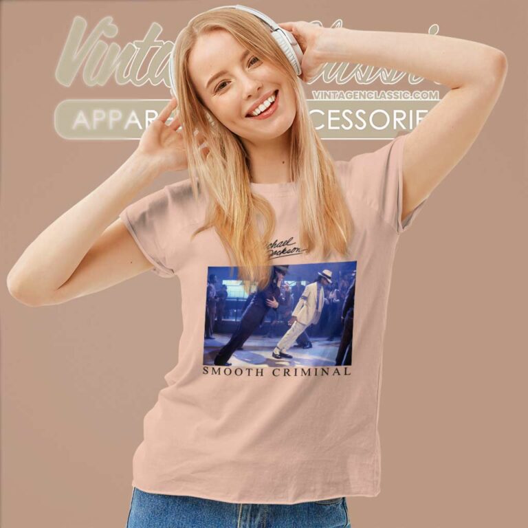 Michael Jackson Smooth Criminal Women TShirt Michael Jackson Smooth Criminal Women TShirt