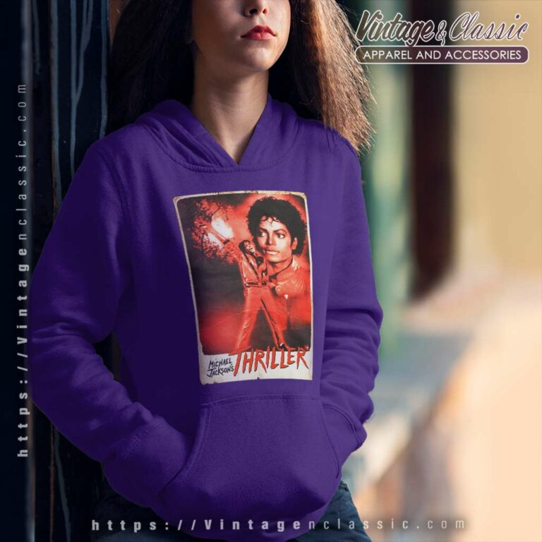 Michael Jackson Thriller Stance Hoodie Michael Jackson Thriller Stance Hoodie