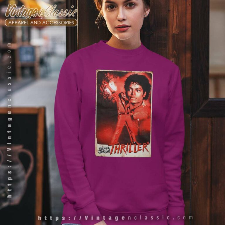 Michael Jackson Thriller Stance Sweatshirt Michael Jackson Thriller Stance Sweatshirt