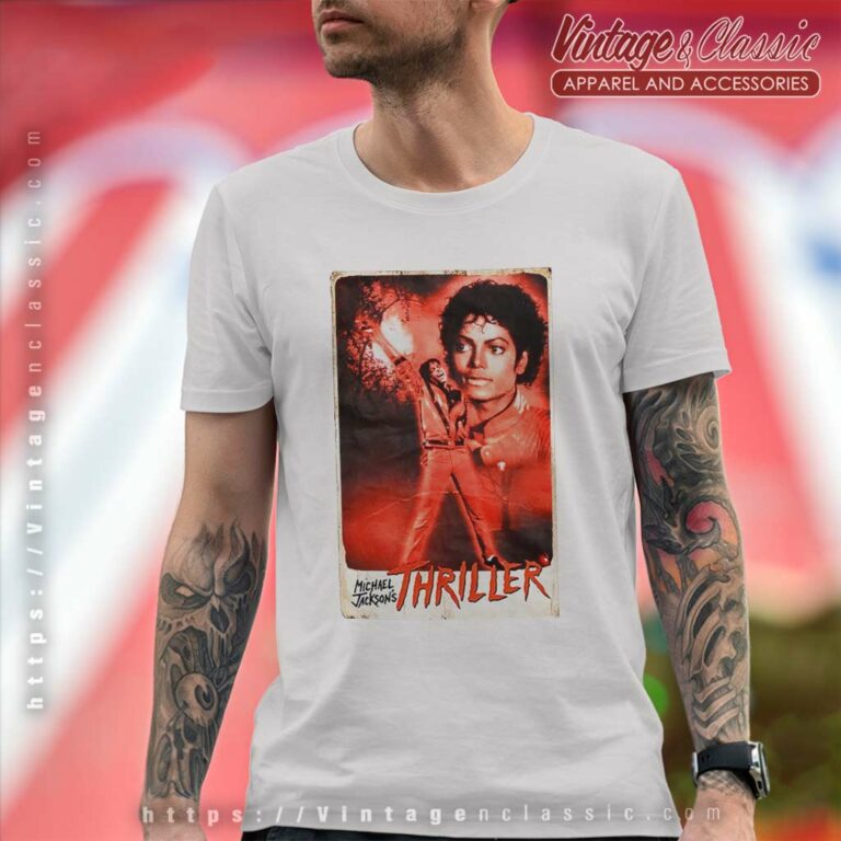 Michael Jackson Thriller Stance T Shirt Michael Jackson Thriller Stance T Shirt