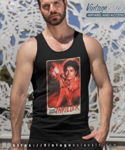 Michael Jackson Thriller Stance Tank Top Racerback