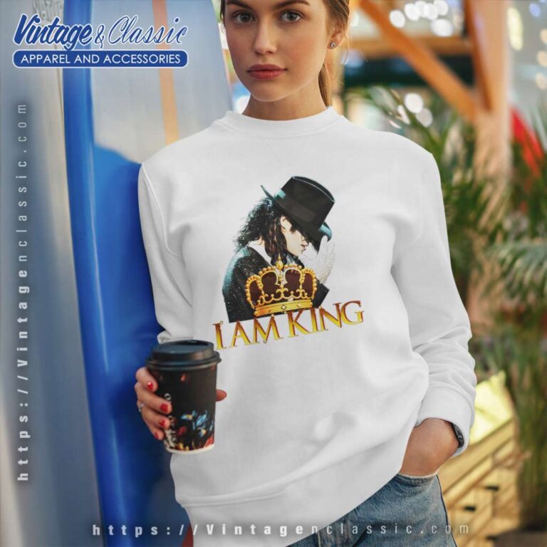 Michael Jackson Tribute Show I Am King Sweatshirt Michael Jackson Tribute Show I Am King Sweatshirt