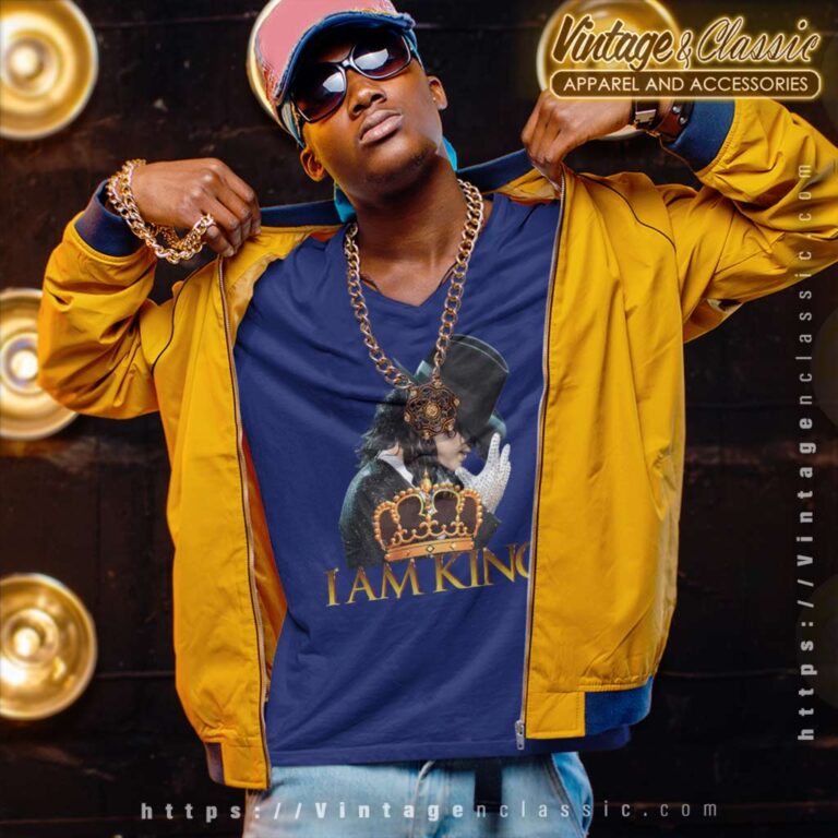 Michael Jackson Tribute Show I Am King V Neck TShirt Michael Jackson Tribute Show I Am King V Neck TShirt