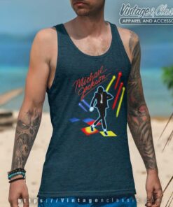 Michael Jackson Victory Tour Tank Top Racerback